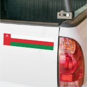 Autocollant De Voiture Drapeau d'Oman (Sur camion)