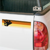 Autocollant De Voiture Drapeau d'ours et de gay pride de la Communauté (Sur camion)