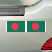 Autocollant De Voiture Drapeau du Bangladesh (En voiture)