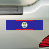 Autocollant De Voiture Drapeau du Belize (En voiture)