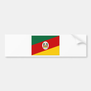 Autocollant De Voiture Drapeau du Brésil Rio Grande do Sul