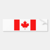 Autocollant De Voiture Drapeau du Canada (Devant)