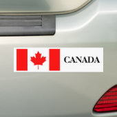 Autocollant De Voiture Drapeau du Canada (En voiture)