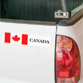 Autocollant De Voiture Drapeau du Canada (Sur camion)