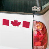Autocollant De Voiture Drapeau du Canada (Sur camion)