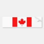 Autocollant De Voiture Drapeau du Canada (Devant)