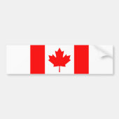 Autocollant De Voiture Drapeau du Canada (Devant)