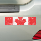 Autocollant De Voiture Drapeau du Canada (En voiture)