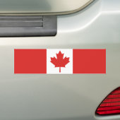 Autocollant De Voiture Drapeau du Canada (En voiture)