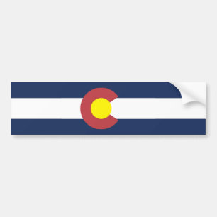 Autocollant De Voiture Drapeau du Colorado