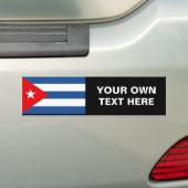 Autocollant De Voiture Drapeau du Cuba (En voiture)