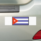 Autocollant De Voiture Drapeau du Cuba (En voiture)