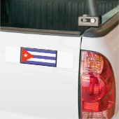 Autocollant De Voiture Drapeau du Cuba (Sur camion)