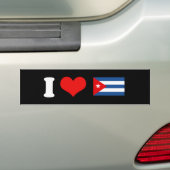 Autocollant De Voiture Drapeau du Cuba (En voiture)