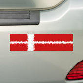 Autocollant De Voiture Drapeau du Danemark (En voiture)