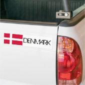 Autocollant De Voiture Drapeau du Danemark (Sur camion)