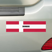 Autocollant De Voiture Drapeau du Danemark (En voiture)