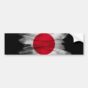 Autocollant De Voiture Drapeau du drapeau du Japon brasse, drapeau nation