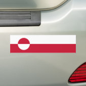 Autocollant De Voiture Drapeau du Groenland (En voiture)