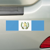Autocollant De Voiture Drapeau du Guatemala (En voiture)