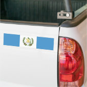 Autocollant De Voiture Drapeau du Guatemala (Sur camion)
