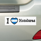 Autocollant De Voiture Drapeau du Honduras (En voiture)