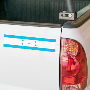 Autocollant De Voiture Drapeau du Honduras