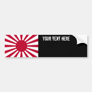 Autocollant De Voiture Drapeau du Japon Soleil Levant