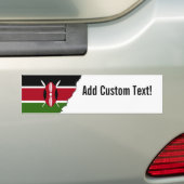 Autocollant De Voiture Drapeau du Kenya (En voiture)