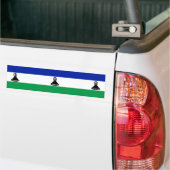 Autocollant De Voiture Drapeau du Lesotho (Sur camion)