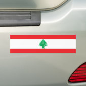 Autocollant De Voiture Drapeau du Liban (En voiture)