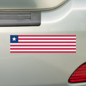 Autocollant De Voiture Drapeau du Libéria (En voiture)