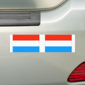Autocollant De Voiture Drapeau du Luxembourg (En voiture)