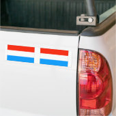 Autocollant De Voiture Drapeau du Luxembourg (Sur camion)