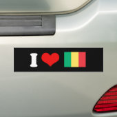 Autocollant De Voiture Drapeau du Mali (En voiture)
