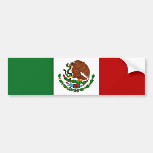 Autocollant De Voiture Drapeau du Mexique