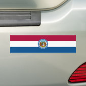 Autocollant De Voiture Drapeau du Missouri (En voiture)