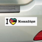 Autocollant De Voiture Drapeau du Mozambique (En voiture)