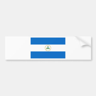 Autocollant De Voiture Drapeau du Nicaragua