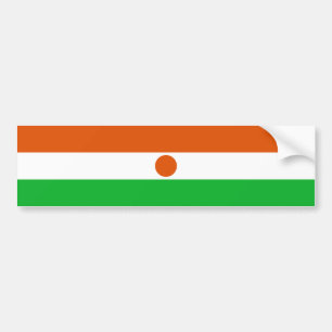 Autocollant De Voiture Drapeau du Niger
