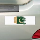 Autocollant De Voiture Drapeau du Pakistan (En voiture)