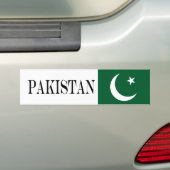 Autocollant De Voiture Drapeau du Pakistan (En voiture)