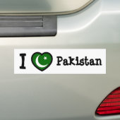 Autocollant De Voiture Drapeau du Pakistan (En voiture)