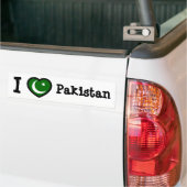 Autocollant De Voiture Drapeau du Pakistan (Sur camion)
