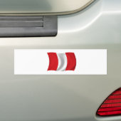 Autocollant De Voiture Drapeau du Pérou (En voiture)