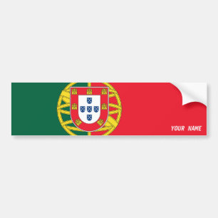 Autocollant De Voiture Drapeau du Portugal