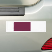 Autocollant De Voiture Drapeau du Qatar (En voiture)