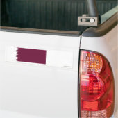 Autocollant De Voiture Drapeau du Qatar (Sur camion)