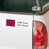 Autocollant De Voiture Drapeau du Qatar (Sur camion)