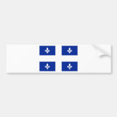 Autocollant De Voiture Drapeau du Québec (Devant)